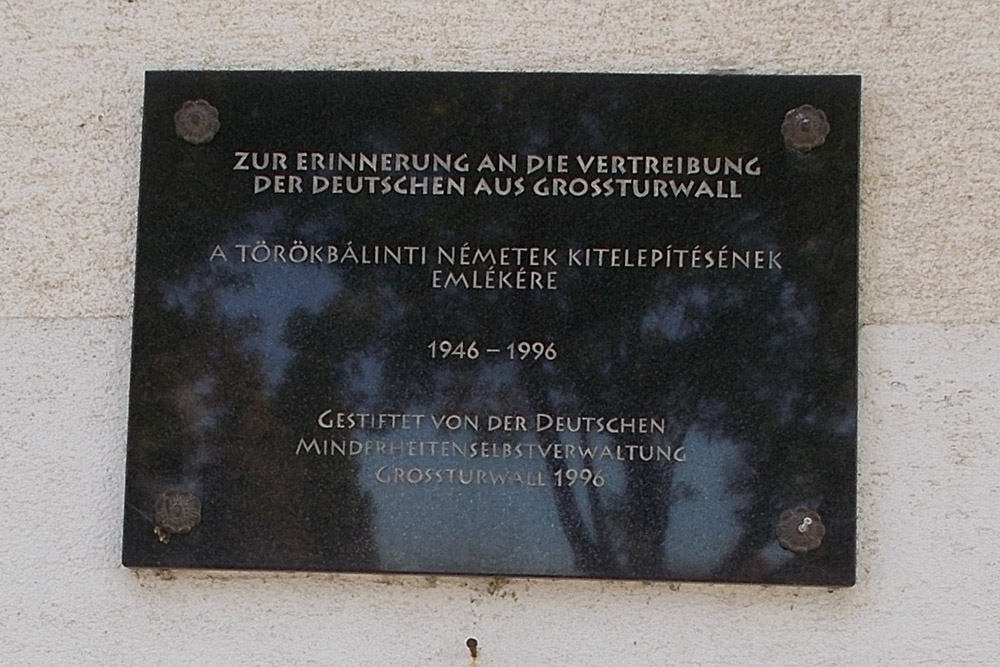Memorial Ethnic Germans Trkblint