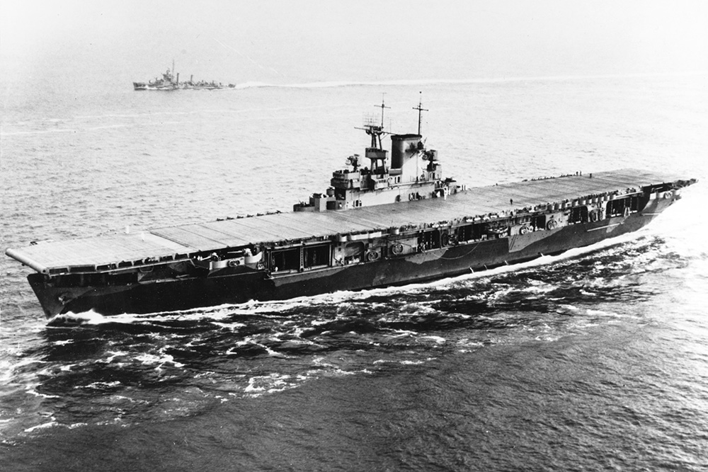 Scheepswrak USS Wasp (CV-7)