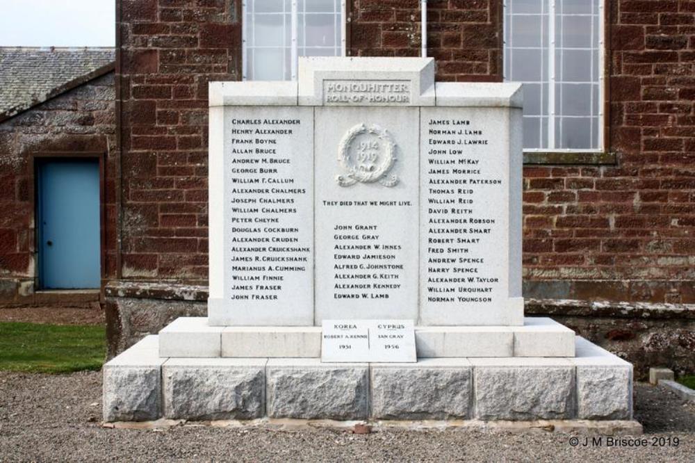 War Memorial Monquhitter