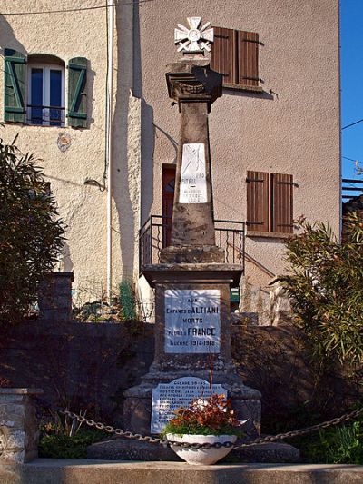 War Memorial Altiani