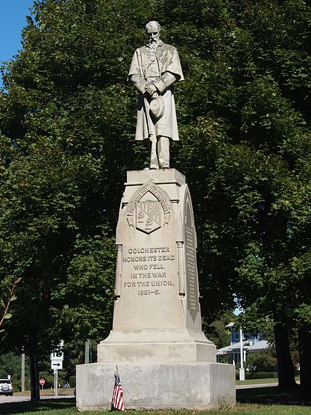 Monument Amerikaanse Burgeroorlog Colchester