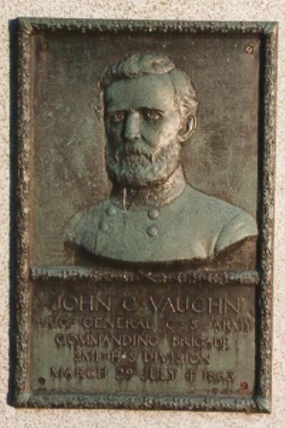 Gedenkteken Brigadier General J. C. Vaughn (Confederates)