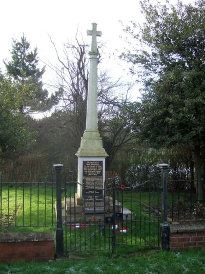 War Memorial Withernwick