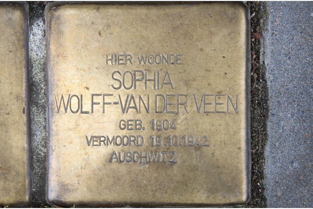 Stolpersteine Verwersstraat 69 #4