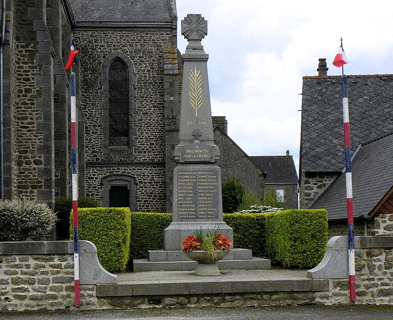 Oorlogsmonument Saint-Mars-sur-Colmont