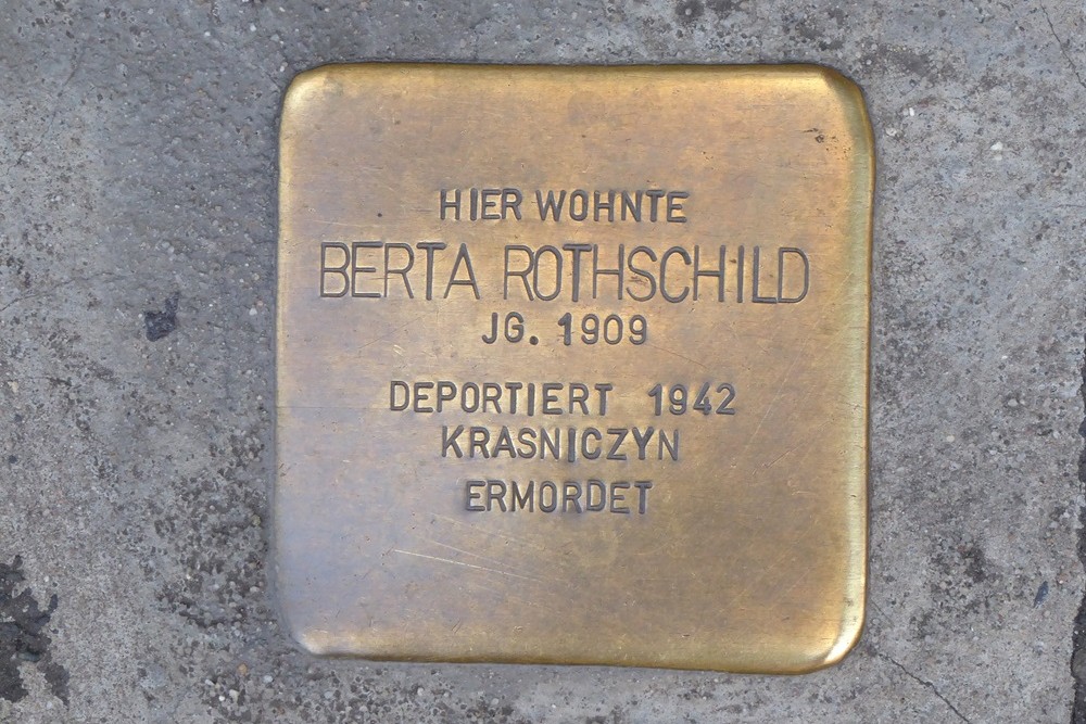 Stolpersteine Elisenstrasse 16 #5