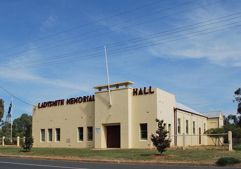 War Memorial Hall Ladysmith