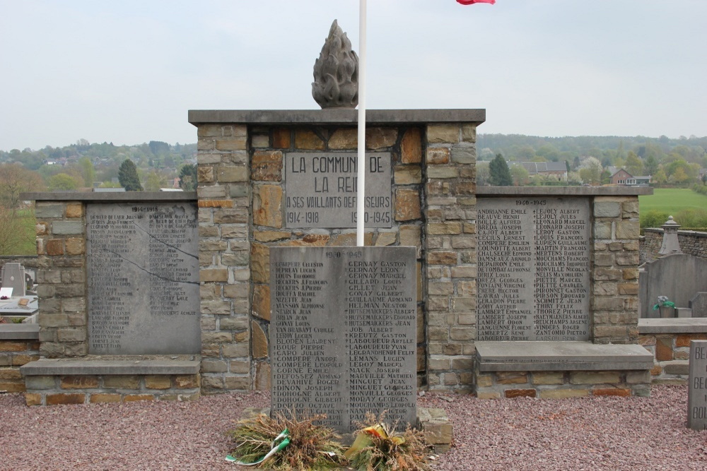 War Memorial Cemetery La Reid