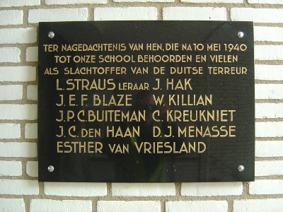 Memorial Merewadecollege Gorinchem