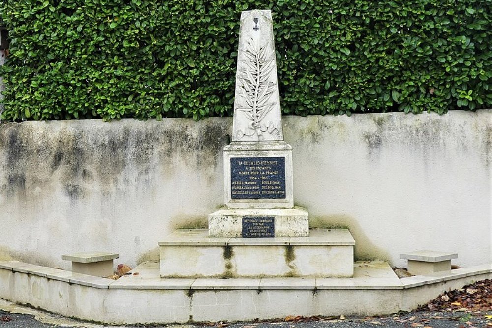 Oorlogsmonument Sainte-Eulalie-d'Eymet #1