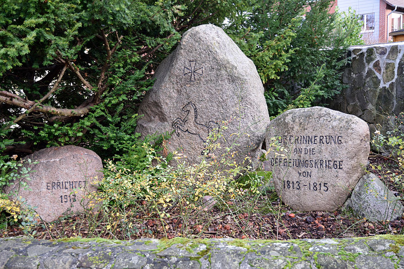 Remembrance Stone Wars 1813-1815 Ahlten