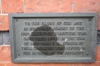 Gedenkteken Sherwood Foresters