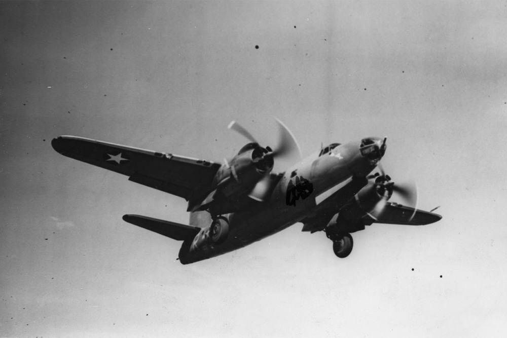 Crashlocatie Martin B-26 Marauder 40-1408