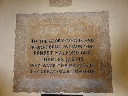 War Memorial St. Mary Church Clipsham