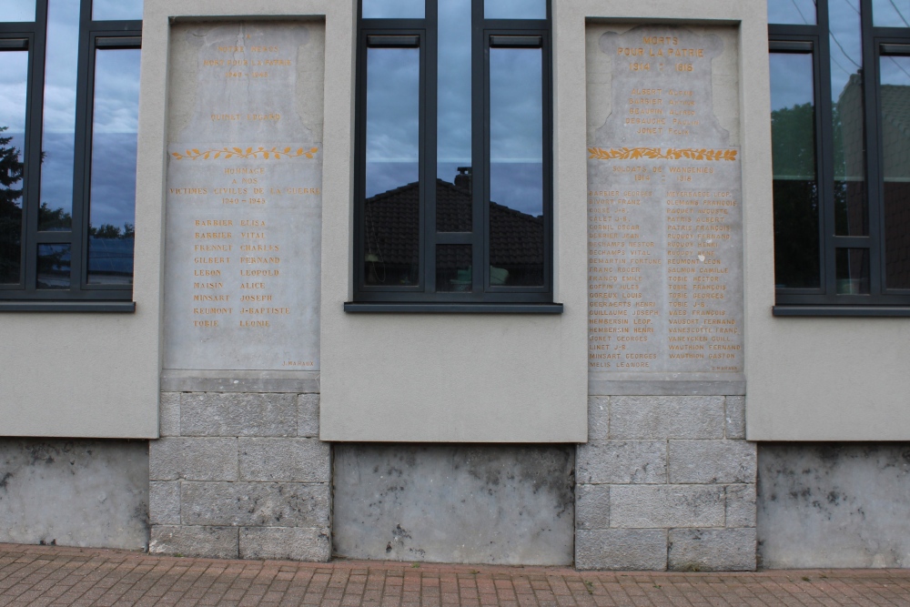 Oorlogsmonument Wangenies	 #2