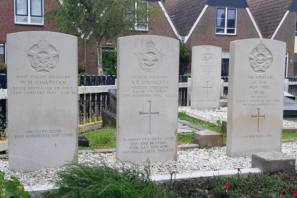 Commonwealth War Graves Protestant Churchyard Hindeloopen