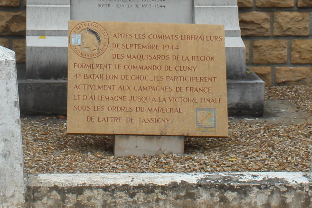 Monument 4e Bataillon de Choc