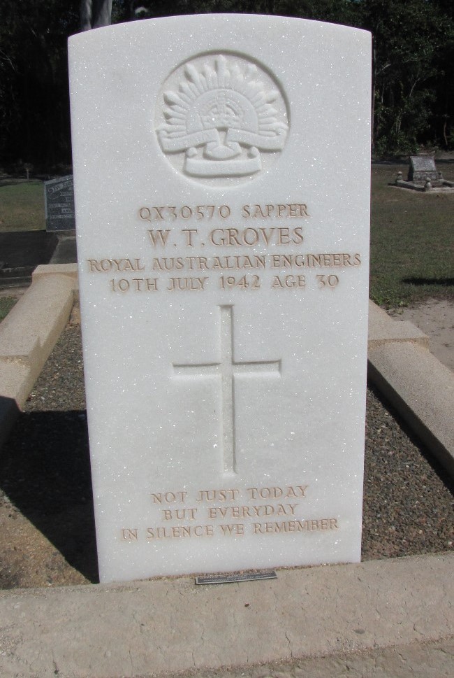 Commonwealth War Grave Port Douglas Cemetery