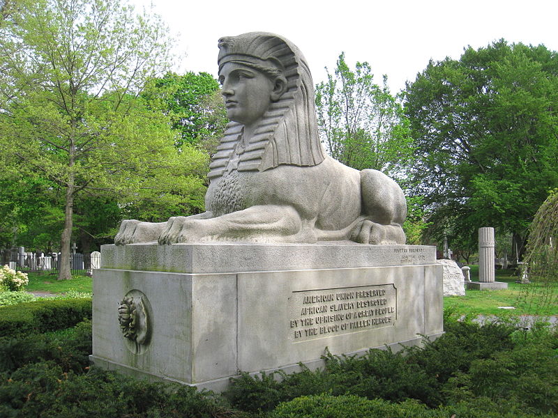 Monument Amerikaanse Burgeroorlog Mount Auburn Cemetery