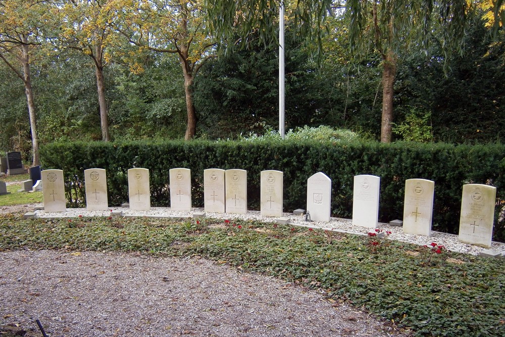 Commonwealth War Graves General Cemetery Ulrum