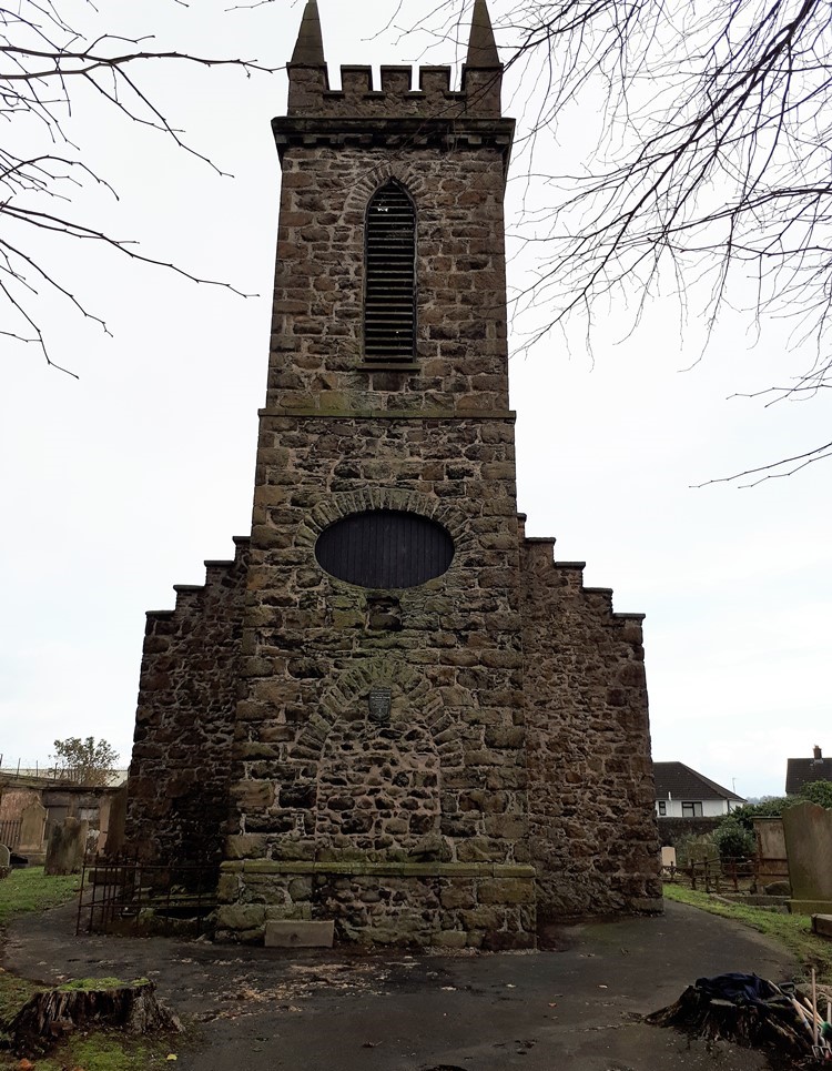 Oorlogsgraven van het Gemenebest Ballymena Old Churchyard