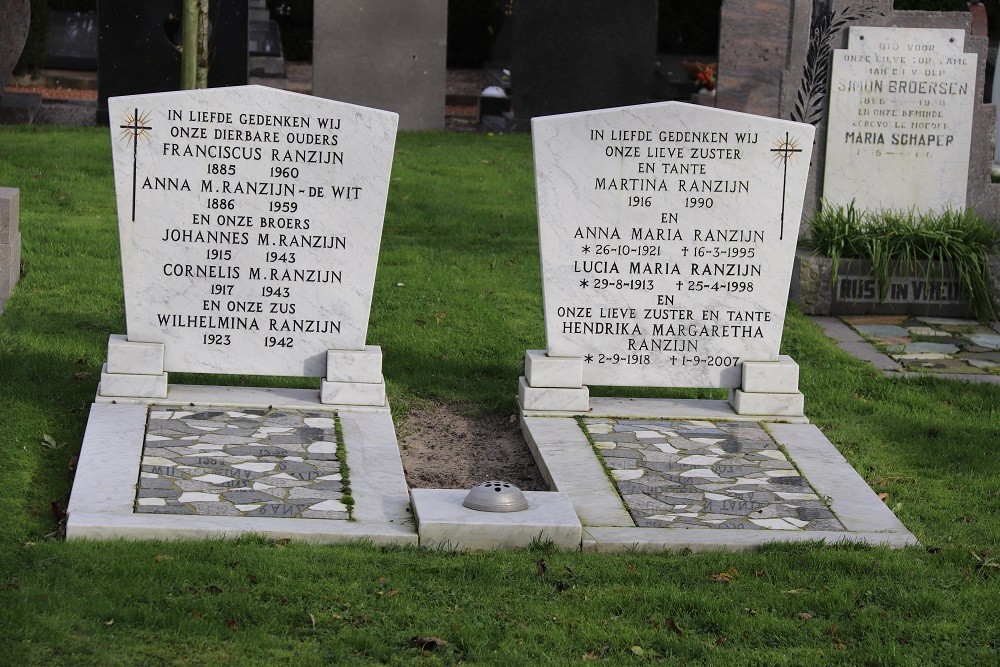 Nederlandse Oorlogsgraven Rooms Katholieke Begraafplaats 't Zand