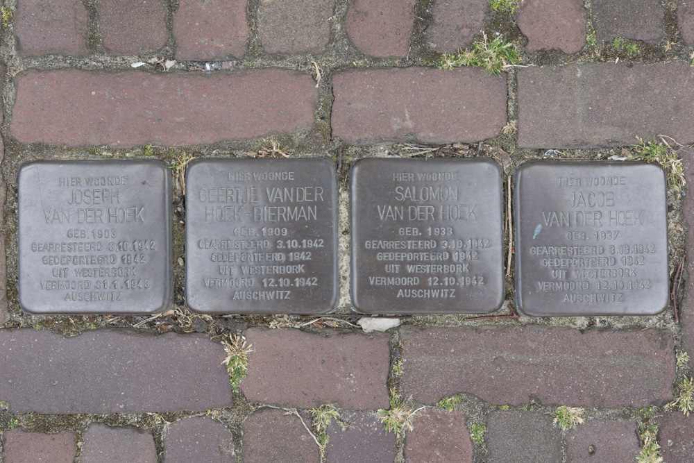 Stumbling Stones Bouweind 5 (now Doctor A.C. van Raaltestraat 5)