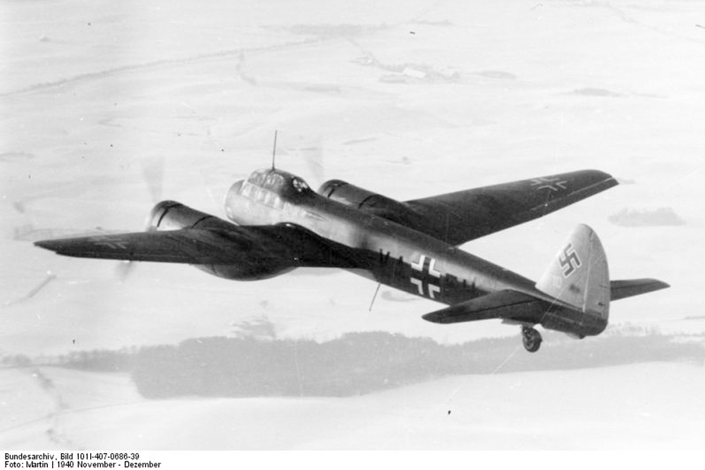 Crashlocatie Junkers 88 A-4