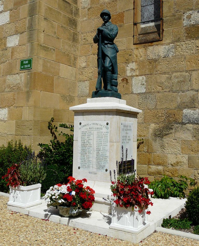 War Memorial Corgnac-sur-l'Isle