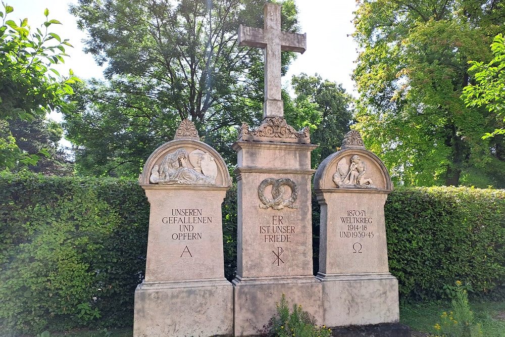 Oorlogsmonument Protestantse Begraafplaats Augsburg