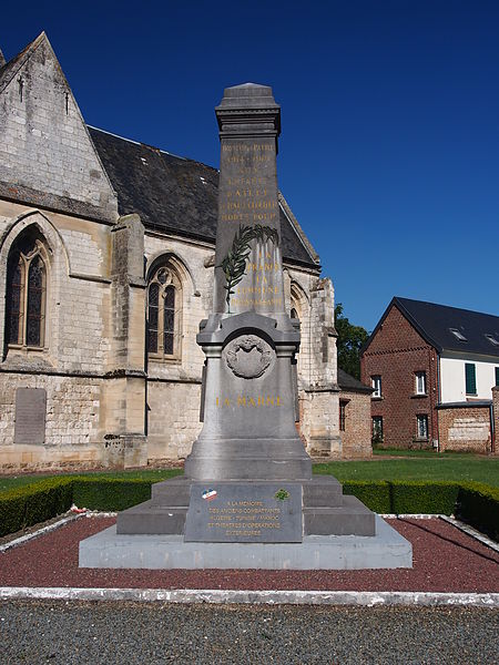Oorlogsmonument Ailly-le-Haut-Clocher