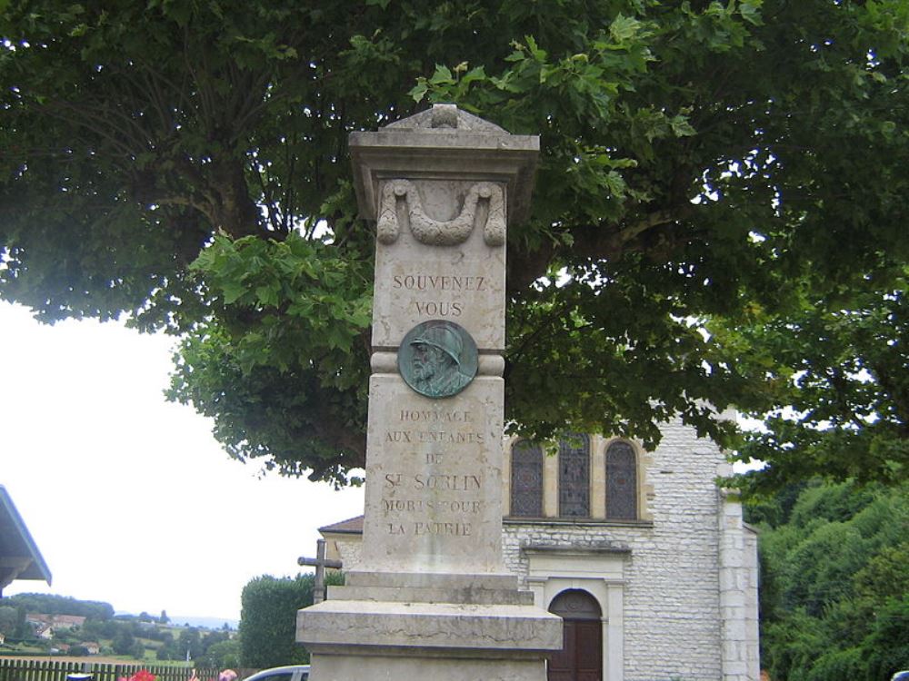 Monument Eerste Wereldoorlog Saint-Sorlin-de-Morestel