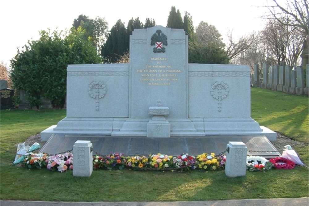 Monument Slachtoffers Bombardementen Clydebank