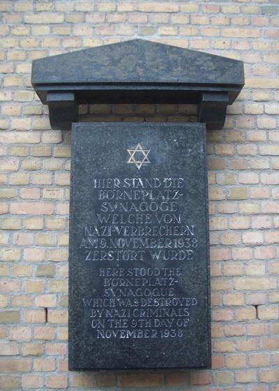 Monument Brneplatzsynagoge