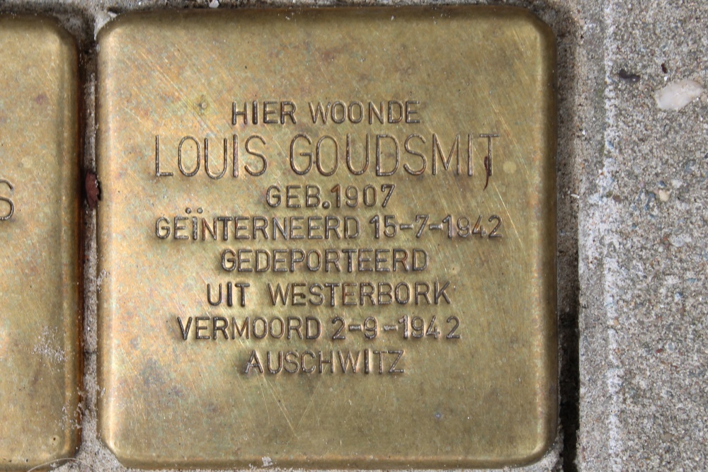 Stolpersteine Eemsstraat 26 #3