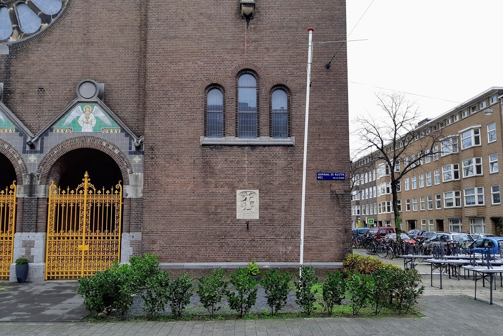 Monument Rooms Katholieke Kerk Admiraal de Ruijterweg Amsterdam