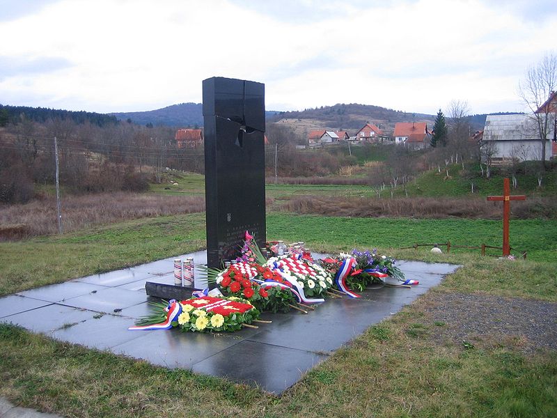Monument Massamoord Saborsko