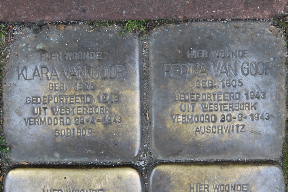 Stolpersteine Amstelstraat 34 h #2