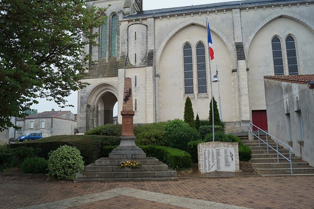 Oorlogsmonument Saint-Denis-la-Chevasse