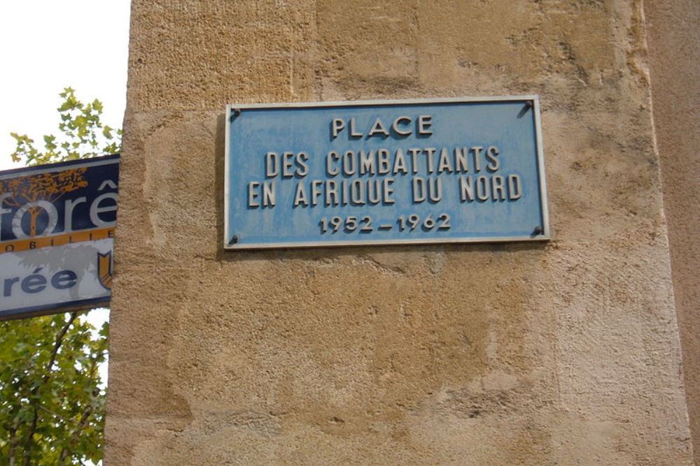 Herdenkingsplein Noord-Afrikaanse Oorlogen Aix-en-Provence