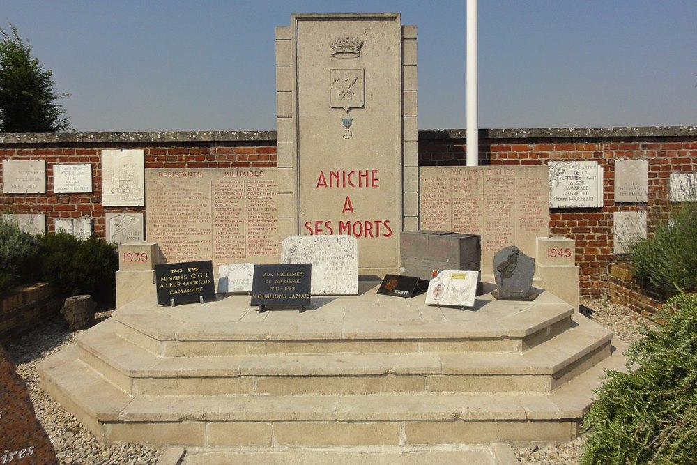 Monument Tweede Wereldoorlog Aniche