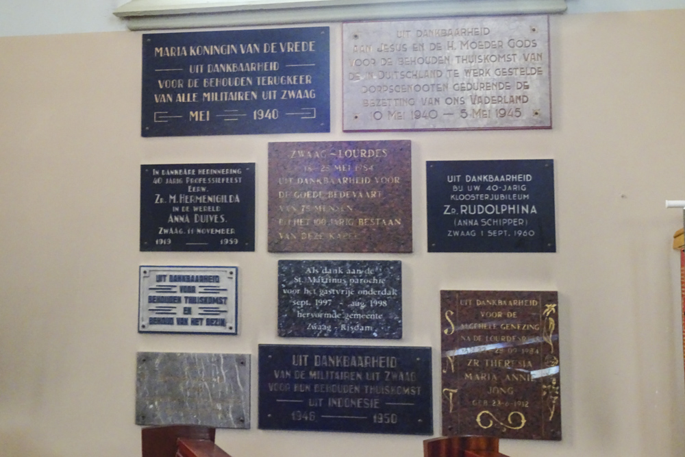Memorials Lourdeskapel