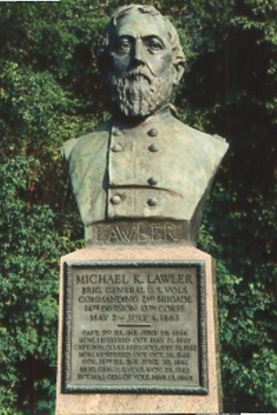 Buste van Brigadier General Michael Lawler (Union)