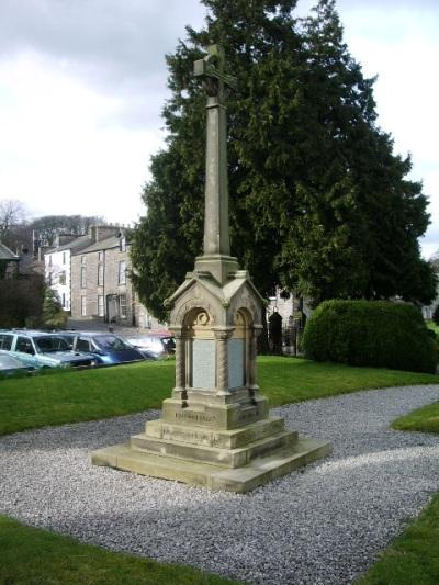 War Memorial Kirkby Lonsdale