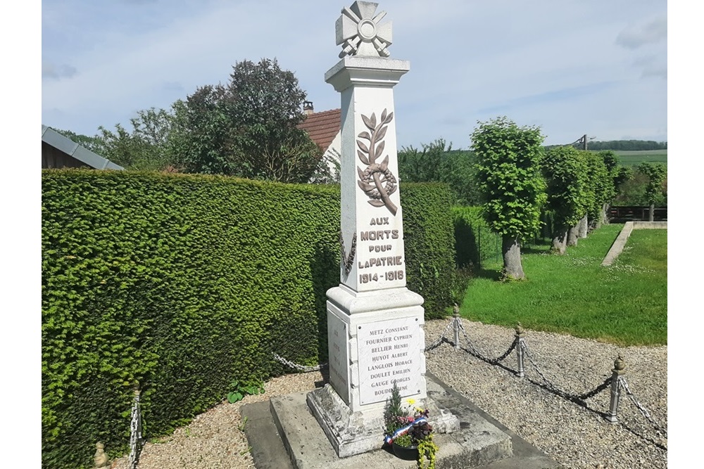 War Memorial Courtemont-Varennes