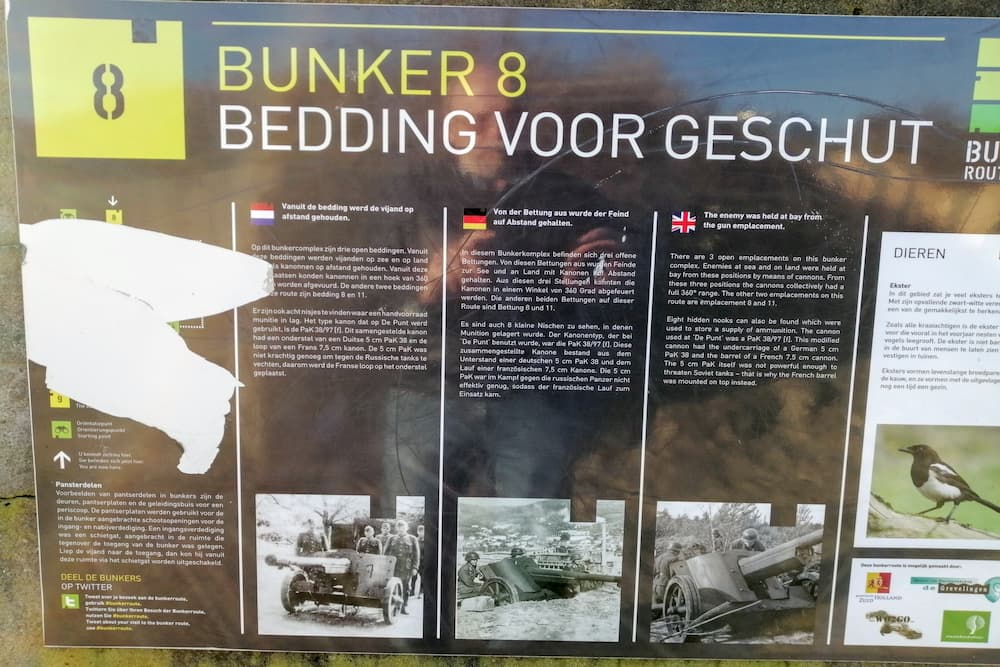 Bedding Bunkerroute no.8 De Punt Ouddorp