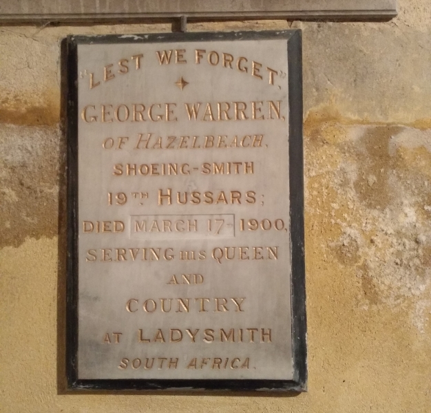 Memorial George Warren