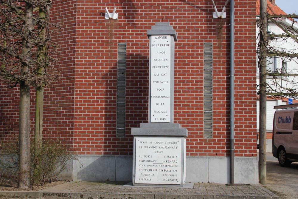 Monument Onafhankelijkheid Belgi Perwez