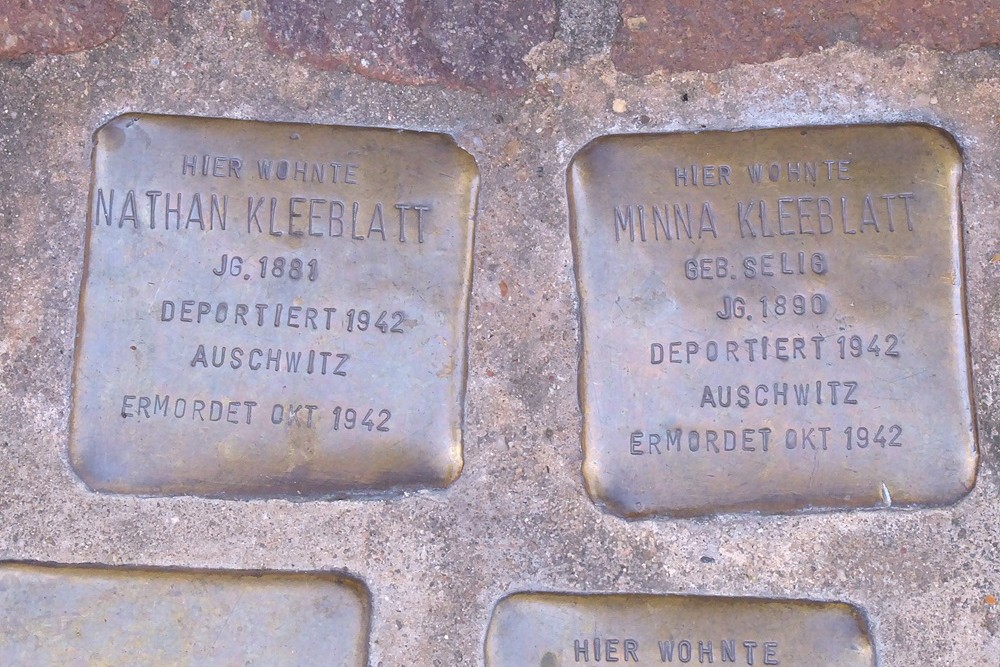 Stolpersteine Freihofstrasse 1 #3