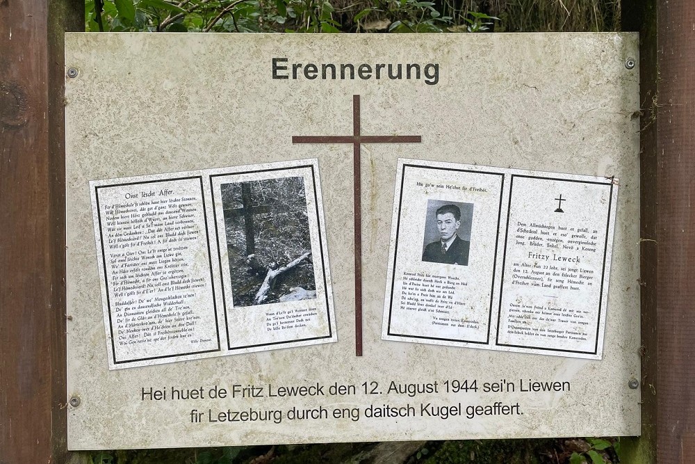 Memorial Fritzy Leweck Consthum #1